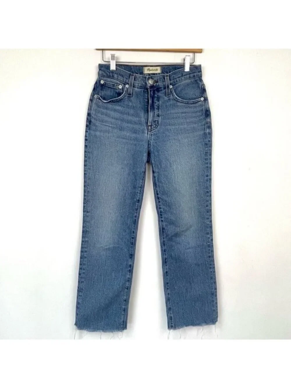 Madewell Cali Demi- boot jeans high rise style NG277 size 27